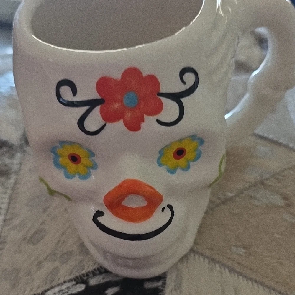 Colorful Skull Mug - Picture 7 of 9